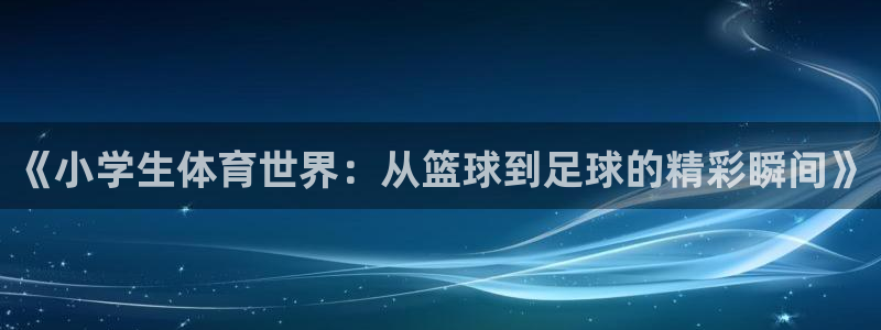3377体育官网下载招商电话号码查询：《小学生体育世界：从篮